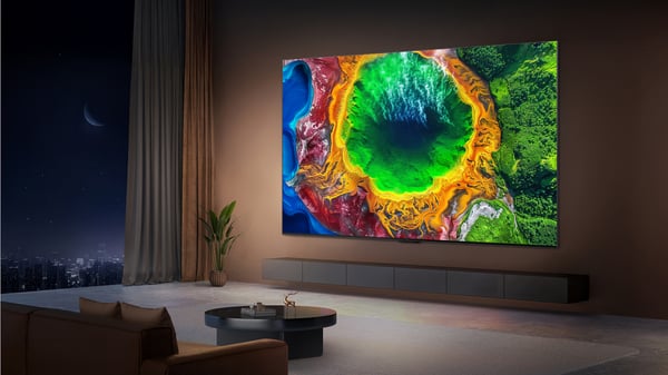 TCL RM7L 75RM7L tv 190,5 cm (75") 4K Ultra HD Älytelevisio Wi-Fi Musta 2000 cd/m²