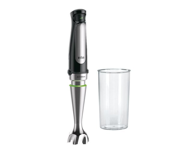 Braun MQ 7000X 0,6 L Upotettava sekoitin 1000 W Musta, Satiini teräs