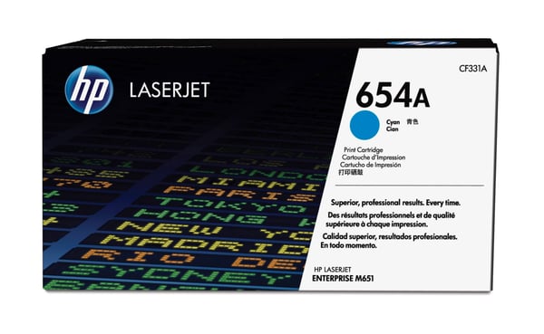 HP-väriaine CF331A (654A)