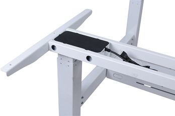 Equip 650830 stativ till ståskrivbord Elektrisk 4 ben Grå
