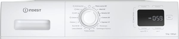 Indesit IM 1072 MY TIME IT vaskemaskine Front-læsning 10 kg 1200 rpm Hvid