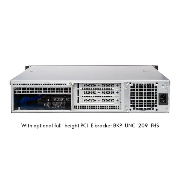 Chieftec UNC-209S-B datorväskor Ställning Svart 400 W