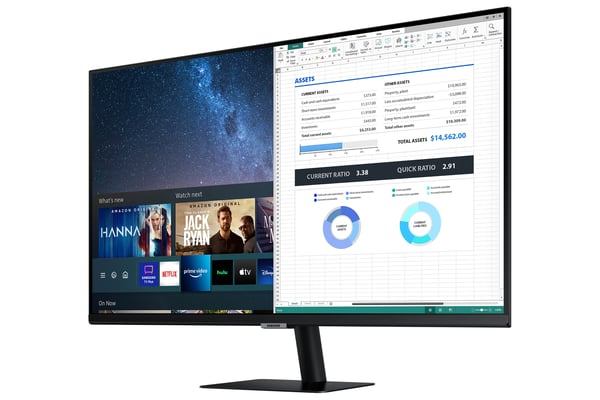 Samsung M5 LS32AM500NU computerskærm 81,3 cm (32") 1920 x 1080 pixel Fuld HD LCD Sort