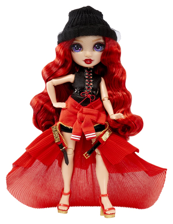 Rainbow High Fantastic Fashion Doll- Ruby (red)