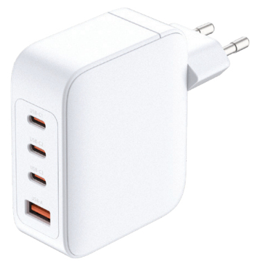 D-Link DCF-141 - Strømforsyning - GaN - 140 Watt - 5 A - Power Delivery 3.1, QC 4.0 - 4 udgangsstik D-Link DCF-141 - Strømforsyning - GaN - 140 Watt - 5 A - Power Delivery 3.1, QC 4.0 - 4 udgangsstik