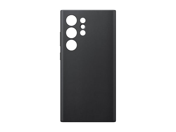 Samsung Vegan Leather Case mobiltelefon etui 17,3 cm (6.8") Cover Sort