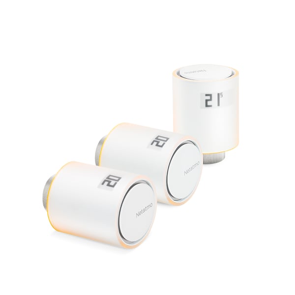 Netatmo NBU-NAV-EU termostatisk radiatorventil Velegnet til indendørsbrug