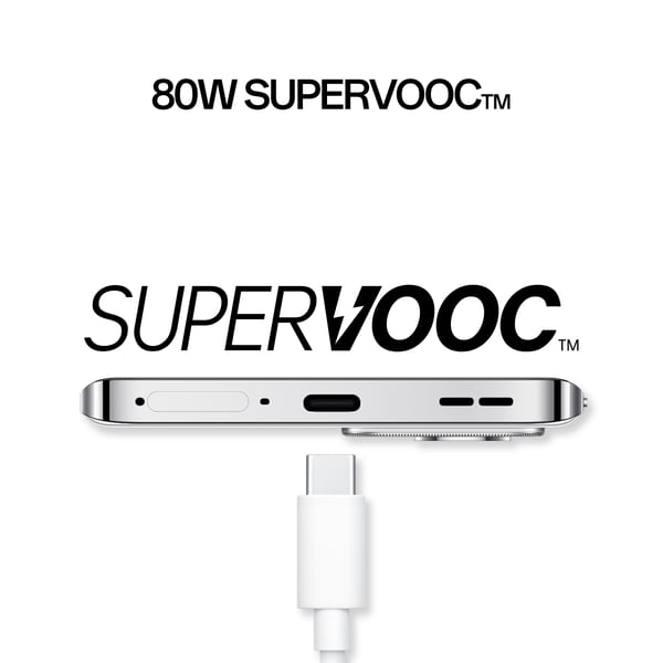 OPPO Reno12 5G 17 cm (6.7") Dual SIM Android 14 USB Type-C 12 GB 256 GB 5000 mAh Sølv