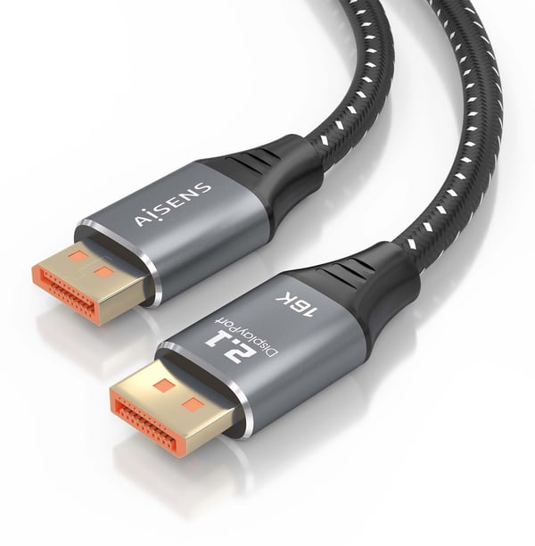 AISENS A158-0903 DisplayPort kabel 2 m Sort