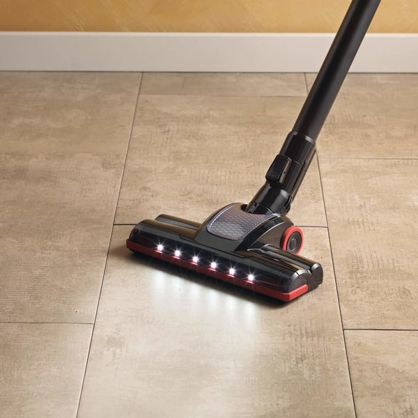 Ariete 2759/11 2-in-1-varsi-imuri AC Kuiva HEPA Pussiton 600 W Musta, Punainen