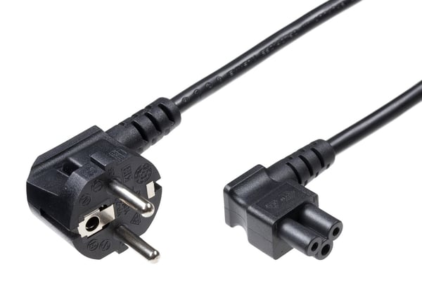 Microconnect PE010818A virtajohto Musta 1,8 m Virtapistoke tyyppi E+F C5 liitin