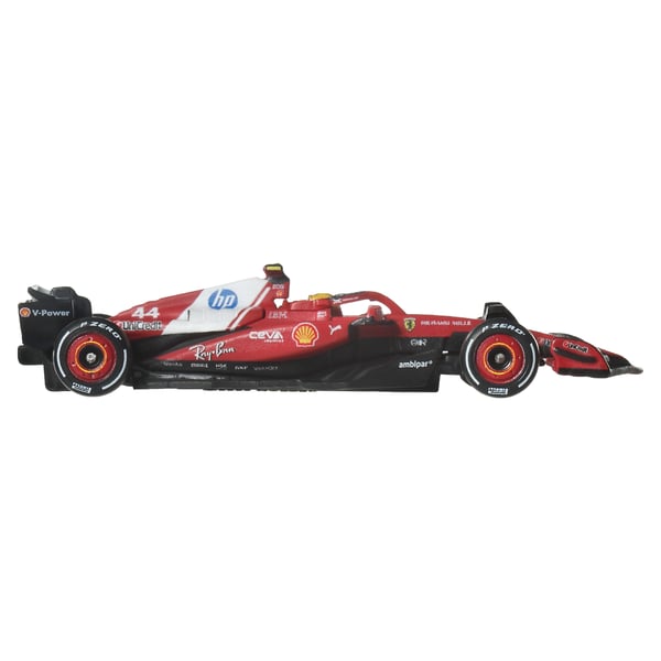 Hot Wheels Formula 1-racerbil, formgjutna samlarleksaker i skala 1:64 (stilen kan variera)