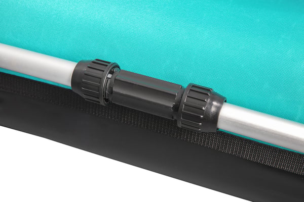 Bestway 65118 sports-kajak 1 person(er) Sort, Turkis Nylon, Polyvinylchlorid (PVC) Oppustelig kajak