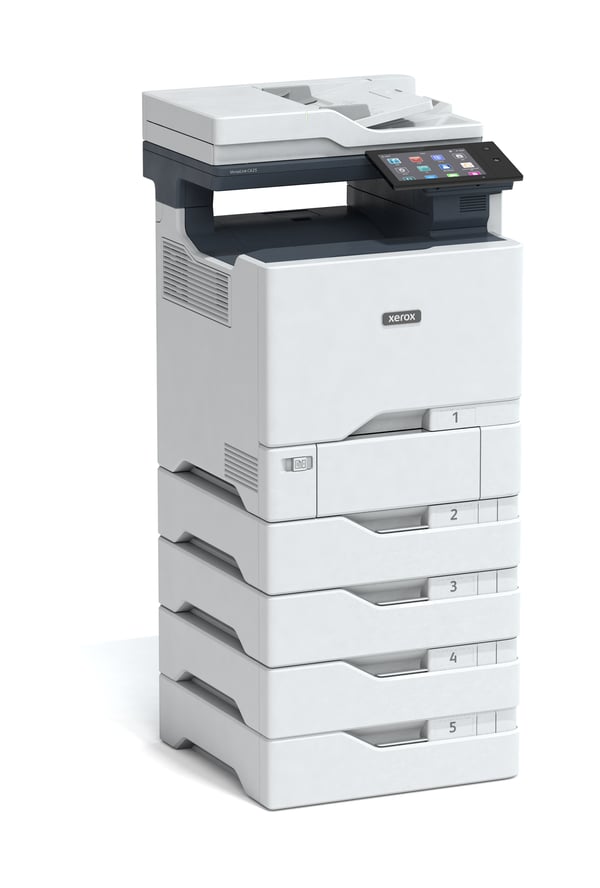 Xerox VersaLink C625 A4 50 sid/min dubbelsidig kopiering/utskrift/scanning/fax, PS3 PCL5e/6, 2 magasin totalt 650 ark