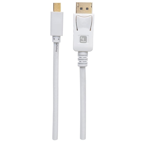 Techly ICOC MDP-030T4K DisplayPort-kabel 3 m Mini DisplayPort Vit
