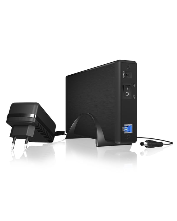 ICY BOX IB-377U3 HDD-kotelo Musta 3.5"