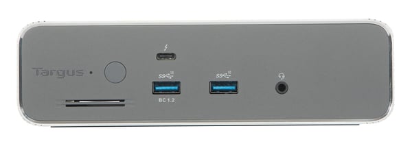 Targus DOCK230EUZ kannettavien tietokoneiden telakka ja porttitoistin Langallinen Thunderbolt 5 Hopea