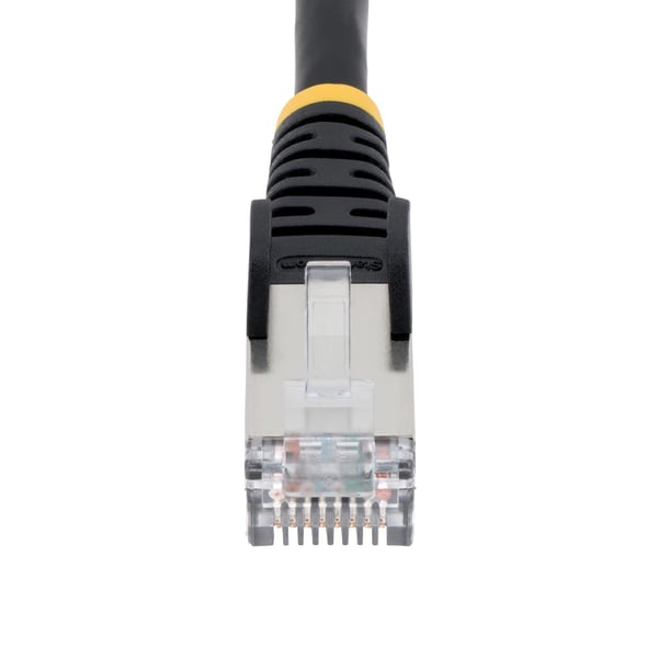 StarTech.com 10 m CAT6a-kabel, LSZH, 10 Gbit SFTP Nätverks-/Ethernet-kabel - Patchkabel - RJ-45 (M)