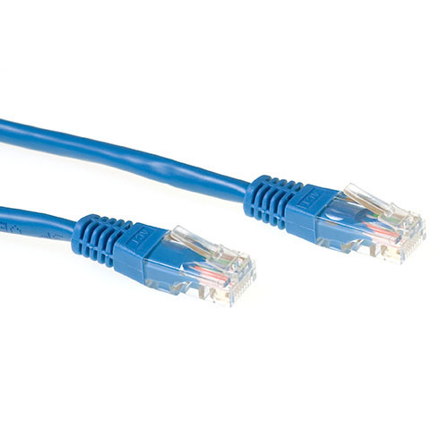 ACT 1.00m Cat6a UTP netværkskabel Blå 1 m U/UTP (UTP) ACT 1.00m Cat6a UTP netværkskabel Blå 1 m U/UTP (UTP)