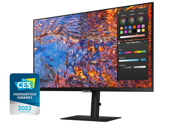 Samsung LS27B800PXU platta pc-skärmar 68,6 cm (27") 3840 x 2160 pixlar 4K Ultra HD LCD Svart