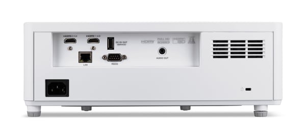 Acer Large Venue PL6520 Projektor til stort spillested 6000 ANSI lumens DLP 1080p (1920x1080) Hvid