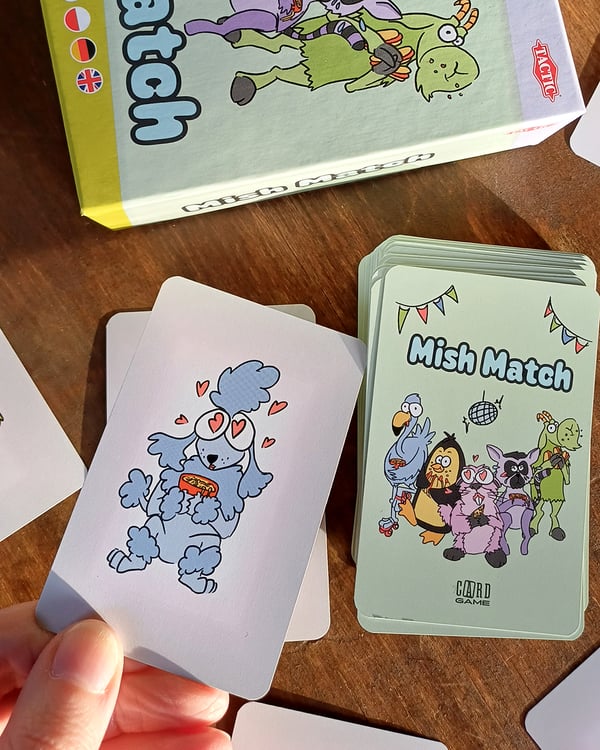 Tactic Mish Match Kortspil Matching