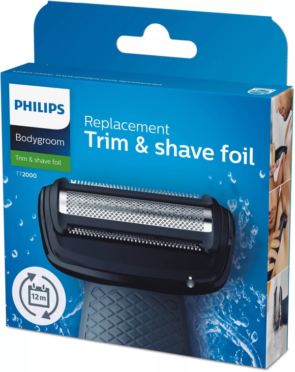 Philips Bodygroom replacement foil TT2000/43 Extra skärblad