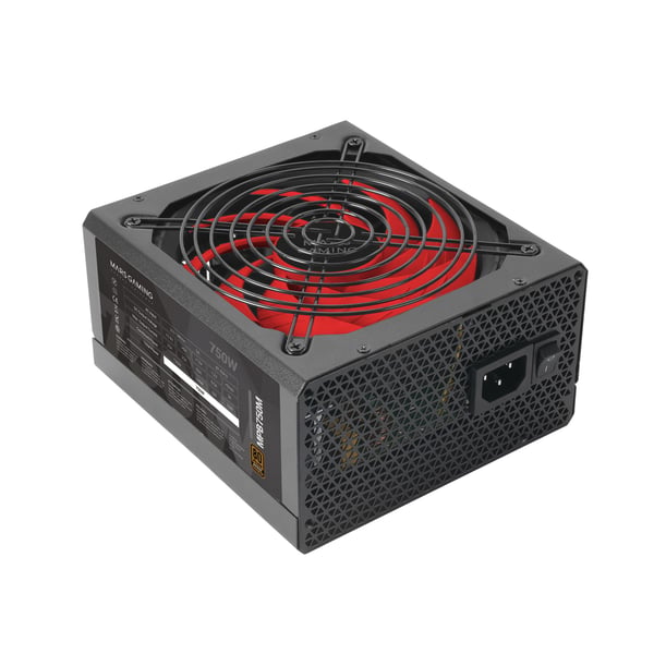 Mars Gaming MPB750M enhed til strømforsyning 750 W 20+4 pin ATX ATX Sort