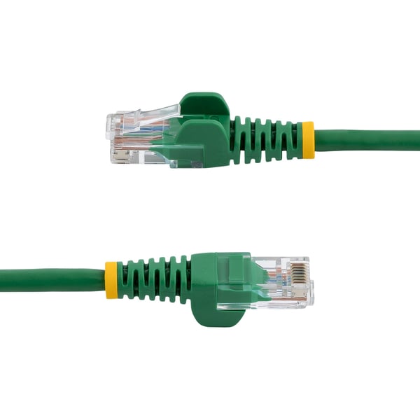StarTech.com 0,5 m Cat5e Ethernet-netværkskabel uden modhager med RJ45 - Cat 5e UTP-kabel - Grøn - Patch-K