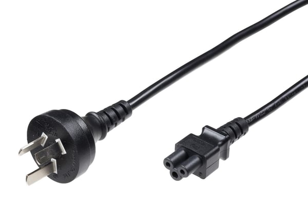 Microconnect PE150818 el-ledning Sort 1,8 m Strømstik type I C5 forbinder