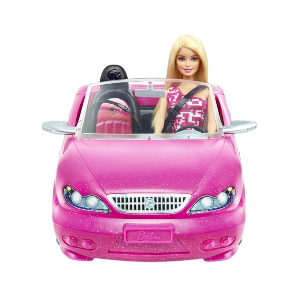 Barbie Barbie-nukke ja ajoneuvo
