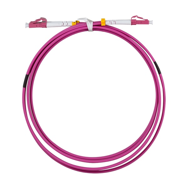 LogiLink FC4LC01 InfiniBand og fiberoptisk kabel 1 m 2x LC Lyserød