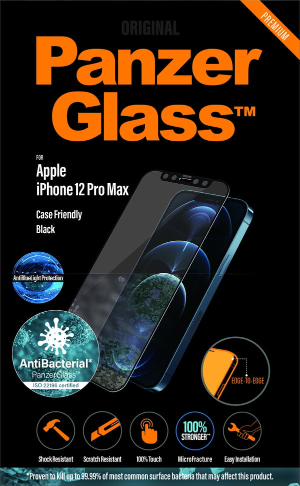 PanzerGlass 2706 Matkapuhelimen näyttö- ja taustasuoja Kirkas näytönsuoja Apple 1 kpl