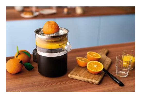 KitchenAid 5KCJR160BM elektrisk citruspresser Sort, Transparent