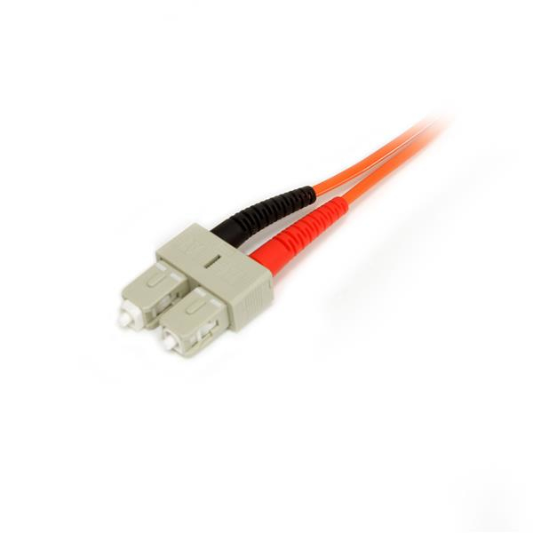 StarTech.com 2 m 50/125 multiläges Duplex-fiberpatchkabel LC - SC