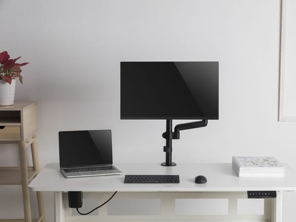 Equip 650132 skærmbeslag og -stativer 81,3 cm (32") Skrivebord Sort