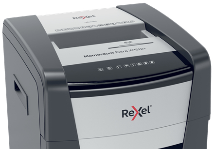 Rexel Momentum Extra XP512+ Jam Free Mikroskärning Dokumentförstörare