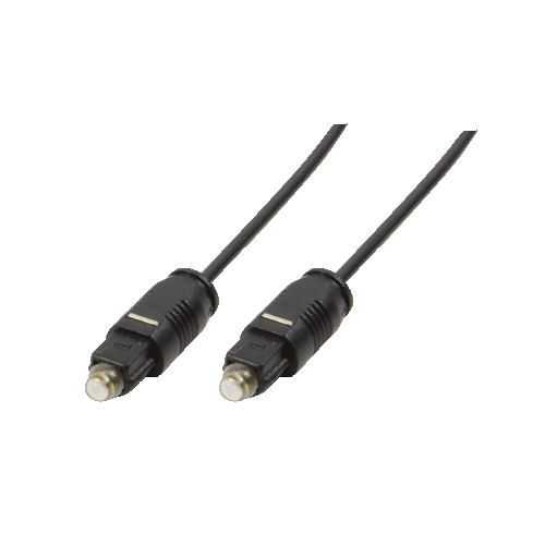LogiLink Toslink - Toslink, 5m ljudkabel Svart