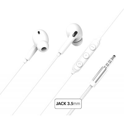 BIG BEN FPYKPINTRAJACKW hörlur och headset Kabel I öra Musik Vit