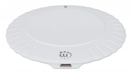 Manhattan 180290 mobilladdare Smartphone Vit USB inomhus