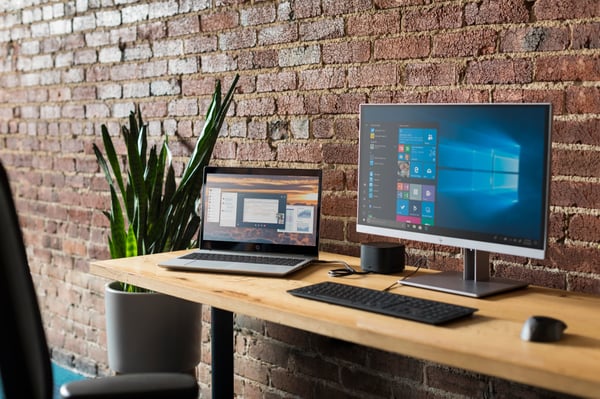 HP USB-mus med fingeravtrycksläsare