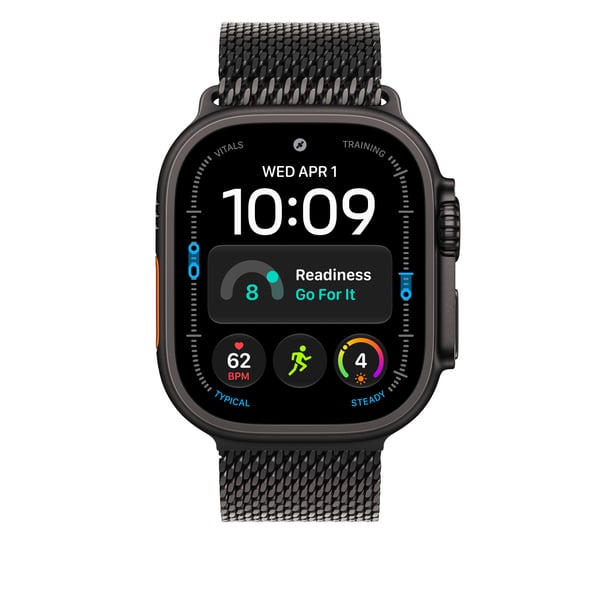 Apple Milanesisk loop svart titan, 49 mm – M