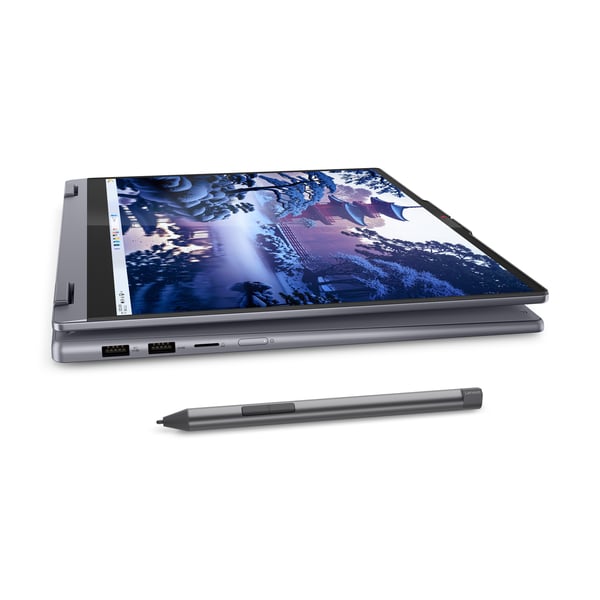 Lenovo IdeaPad 5 2-in-1 16IAL10 Intel Core Ultra 7 255H Hybrid (2-i-1) 40,6 cm (16") Berøringsskærm WUXGA 16 GB LPDDR5x-SDRAM 1 TB SSD Wi-Fi 7 (802.11be) Windows 11 Home Tysk Grå
