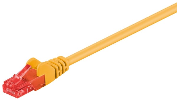 Microconnect B-UTP601Y netværkskabel Gul 1 m Cat6 U/UTP (UTP) Rund