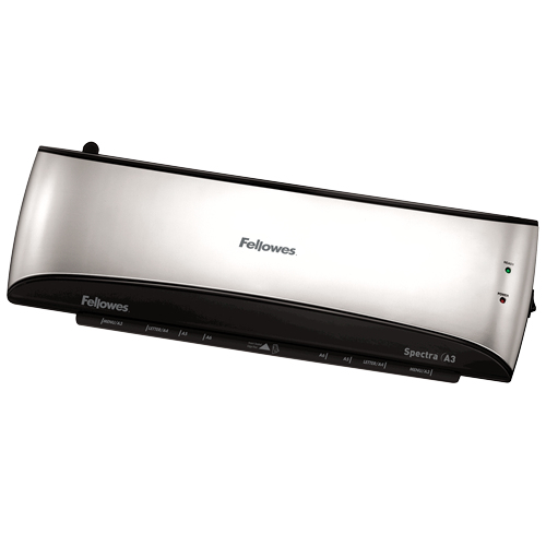 Fellowes Spectra A3 Varm/kall lamineringsmaskin 300 mm/min Svart, Grå