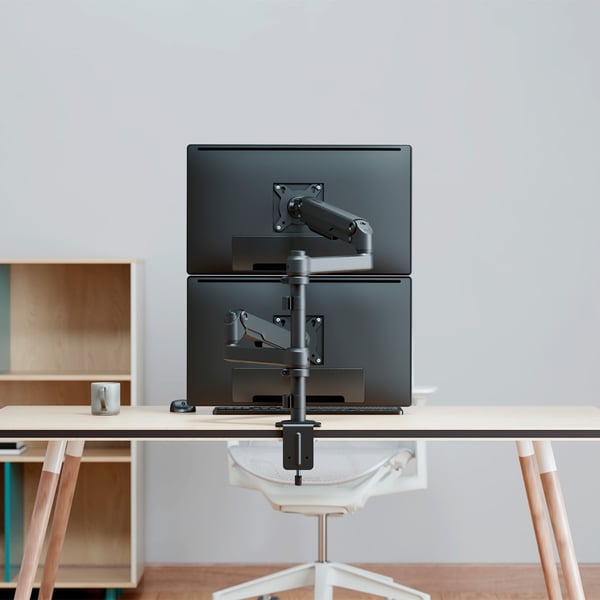 AISENS DT32TSR-453 skærmbeslag og -stativer 81,3 cm (32") Skrivebord Sort
