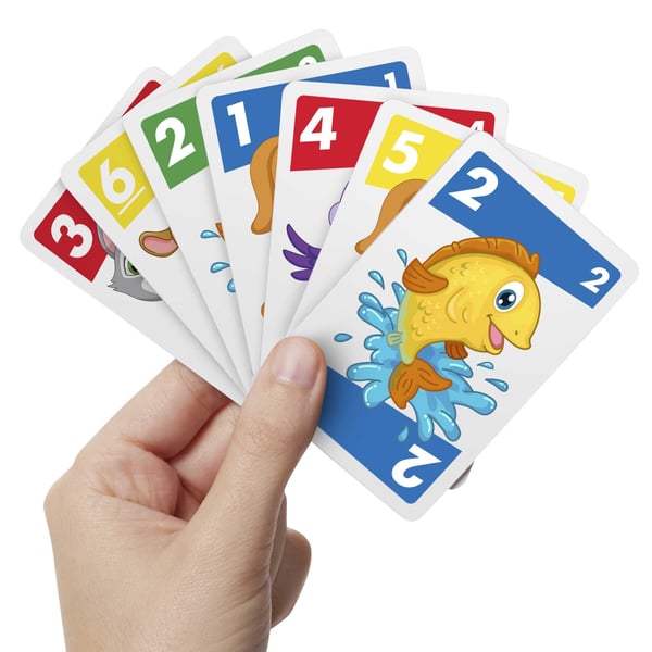 Mattel Games Phase 10 Junior Kortspel Kasta kort