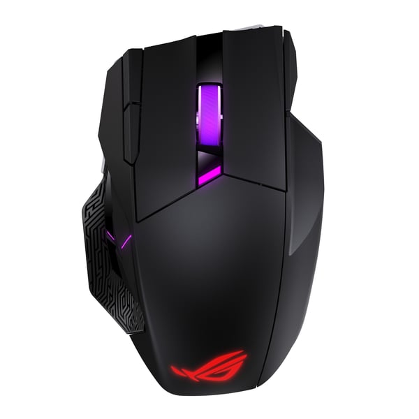 ASUS ROG Spatha X 65K hiiri Pelaaminen Oikeakätinen RF Wireless + Bluetooth + USB Type-A Optinen 65000 DPI