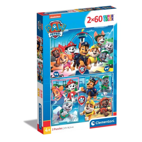 Clementoni Supercolor Paw Patrol Puslespil 20 stk Tegnefilm Clementoni Supercolor Paw Patrol Puslespil 20 stk Tegnefilm