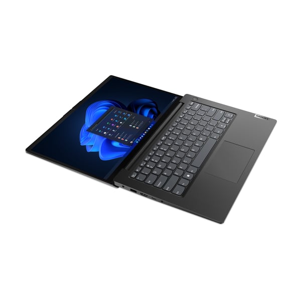 Lenovo V14 G4 AMN AMD Ryzen™ 5 7520U Bärbar dator 35,6 cm (14") Full HD 16 GB LPDDR5-SDRAM 512 GB SSD Wi-Fi 6 (802.11ax) Windows 11 Home Nordic Svart